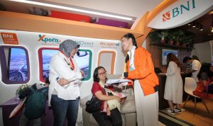 Stan BNI di FinExpo 2022 yang tebar reward untuk banyak program pilihan.