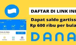 saldo dana gratis dari pemerintah