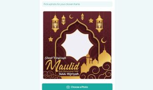 Lagi Viral, 15 Link Twibbon Maulid Nabi Muhammad SAW 2022 Terbaru, Lengkap dengan Cara Memasangnya Salah satu Link Twibbon Maulid Nabi Muhammad SAW yang sedang viral.