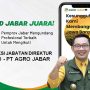 BUMD Pemerintah Daerah Provinsi Jawa Barat (Pemdaprov Jabar) saat sedang membuka lowongan untuk posisi calon direktur di PT Agro Jabar.
