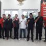 KOMPAK: Jajaran pengurus DPC PDIP Kota Bandung foto bersama usai memberikan pernyataan terkait keterlibatan oknum ASN dalam politik praktis.