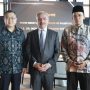 PM Palestina Dr Mohammad Ibrahim Shtayyeh bersama Ketua Umum Partai Perindo Hary Tanoesoedibjo bertemu bersilahturahmi.
