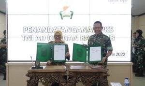 bank bjb Tandatangani PKS dengan TNI AD, Hadirkan Layanan Perbankan Bagi Personel Layanan Perbankan PKS bank bjb-TNI AD (2)