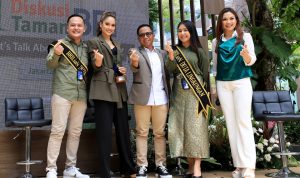 Public figure multitalenta sekaligus brand ambassador BRI Cinta Laura Kiehl mengungkapkan rasa kagumnya terhadap komitmen BRI