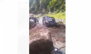 Batu Besar di Cadas Pangeran Timpa Dua Mobil, Segini Jumlah Korban Batu Besar di Cadas Pangeran Timpa Dua Mobil, Segini Jumlah Korbannya