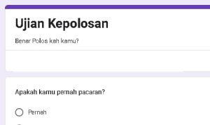 Link Tes Ujian Kepolosan Terbaru 2022, Kamu Masih Polos Atau Sudah Penuh Dosa?