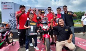 Abimanyu Permadi Kembali Raih Podium Tertinggi di Ajang OnePrix 2022