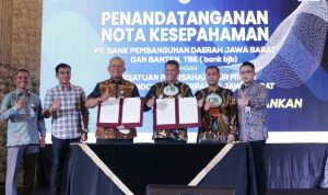 bank bjb dan Perpamsi Jawa Barat Teken MoU dan PKS Layanan Perbankan