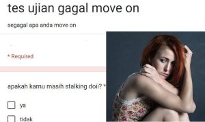 Link Tes Ujian Gamon Via Google Form Terbaru 2023, Apakah Kamu Gagal Move On?