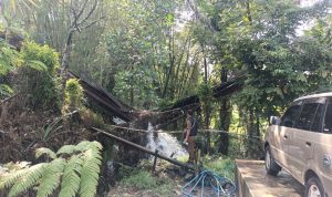 Talang Irigasi Roboh, Warga Desa Cibedug Ingin Perbaikan.