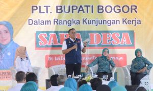 Kunjungi Kecamatan Sukaraja Bupati Minta Masyarakat Tingkatkan Ketahanan Pangan