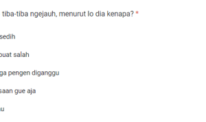 Tes Kepekaan Google Form Viral