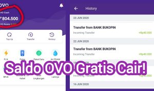 saldo ovo gratis langsung cair