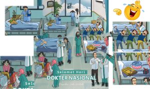 Beragam Hal Lucu yang Ada di Poster Hari Dokter Nasional Beragam Hal Lucu yang Ada di Poster Hari Dokter Nasional