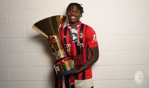 Pemain AC Milan Rafael Leao