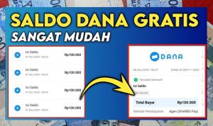 Tak Perlu Setor KTP, Begini Cara Mendapat Saldo Dana Gratis 50 Ribu Setiap Hari