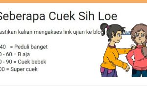 Link Tes Ujian Cuek Via Google Form Terbaru 2023, Ukur Kadar Cuek Kamu