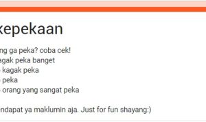 Link Ujian Kepekaan Via Docs Google Form Viral 2022