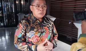 Koferensi ASEAN Heritage Parks, Wamen LHK Upayakan Perkuat Tata Kelola Ekosistem Wakil Menteri Lingkungan Hidup dan Kehutanan, Alue Dohong usai menghadiri Konferensi ASEAN Heritage Parks ke-7 di Novotel, Bogor, Selasa (1/11). (Yudha Prananda / Jabar Ekspres)