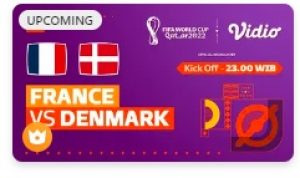 Link Live Streaming dan Prediksi Matchday Prancis vs Denmark Piala Dunia 2022, Sabtu 26 November 2022, pukul 23.00 WIB.