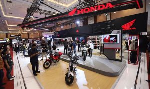 Mengusung Tema Honda Kebanggaan Indonesia di IMOS 2022 AHM hadirkan lebih dari 27 unit sepeda motor Honda di Assembly Hall, Booth J, Jakarta Convention Center.