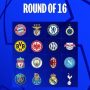 Daftar Logo tim yang lolos 16 besar liga champions 2022/23