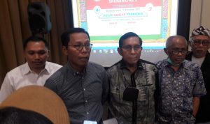 RELAWAN GANJAR: Dulur Ganjar Pranowo (DGP) mendorong pemilihan presiden atau Pilpres 2024 cukup dua poros atau dua pasang calon (paslon).