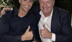 Piers Morgan wants Ronaldo to join Arsenal after successfully heating up the situation