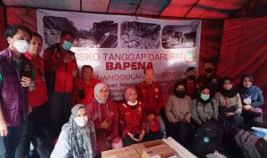 PEDULI KORBAN: PPNI Jabar menurunkan ratusan perawat untuk membantu warga korban gempa di Cianjur, Jawa Barat.