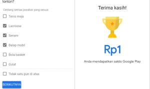 Google Survei Berhadiah Saldo Gratis Lewat PayPal/ Tangkap Layar Play.google.com