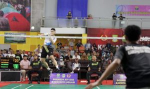 Tumbangkan Kabupaten Bekasi, Bulutangkis Kabupaten Bogor Sabet Medali Emas