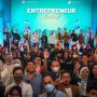 DORONG KEMAJUAN UMKM: MenKopUKM Teten Masduki saat mengikuti kegiatan Entrepreneur Festival di Jakarta, Selasa (22/11).