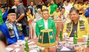 Koalisi Indonesia Bersatu (KIB) yang diinisiasi Partai Golkar, PAN) dan Partai Persatuan Pembangunan (PPP) masih belum mengalami kemajuan