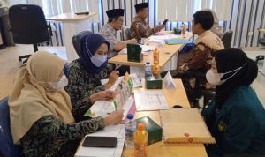 Mahasiswa saat mengikuti beasiswa Pancakarsa di Dispora Kabupaten Bogor. (Sandika Fadilah/Jabareskpres.com)