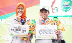 Atlet Gateball Double Putri Kabupaten Bogor Sabet Satu Medali Emas RAIH PRESTASI: Atlet Gateball Double Putri Kabupaten Bogor sabet satu medali emas (Istimewa)