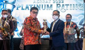 BRI Raih Penghargaan ASRRAT dengan Nilai Risk Rating 18.8 PT Bank Rakyat Indonesia atau BRI meraih penghargaan Platinum Rank pada ajang Asia Sustainability Reporting Rating