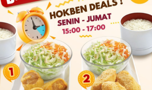 Promo Hokben/Tangkapan Layar Intagram @hokben_id
