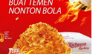 Promo Richeese Edisi Nobar Bola 'Paket New Hemat'/ Tangkap Layar Instagram @richeese_factory