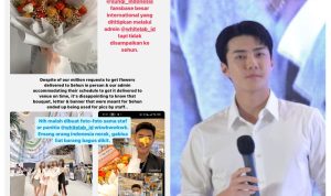 Netizen Hujat Whitelab dan Tuntut Maaf Atas Fanmeet Sehun EXO whitelab gelar acara fanmeet dengan Sehun dan berakhir hujatan netizen (JE/Twitter)