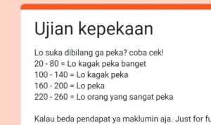Link Tes Ujian Kepekaan Viral di TikTok, Apakah Kamu Suka Cuek Sama Doi?