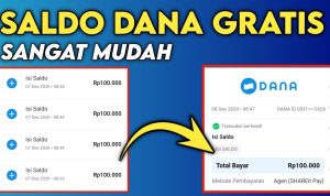 Saldo DANA Gratis Rp 930 Tinggal Klik Website Ini Loh!