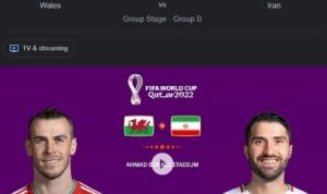 Via Yalla Shoot Live? Streaming Piala Dunia 2022 Wales vs Iran