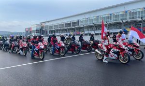 Juara Asia Andi Gilang dan Komunitas Honda Ramaikan CBR Track Day di Mandalika