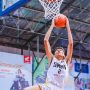 UNJUK SKILL: Center SMA BPK Penabur Cirebon, Marcell Syahlevi saat tampil di laga perdana Honda DBL with KFC 2022 West Java Series – East Region, di GOR Pajajaran Bandung, Sabtu 19 November 2022. (DOK/DBL)