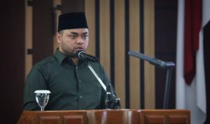SUSUN PROGRAM: Juru bicara Bapemperda DPRD Kota Bogor, Gilang Gugum Gumelar mengusulkan Raperda Prakarsa Bogor. (YUDHA PRANANDA / JABAR EKSPRES)