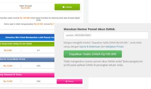Dapat Saldo DANA Gratis Rp100 Ribu Hanya Login Ternyata Scam, Ini Penjelasannya Dapat Saldo DANA Gratis Rp100 Ribu Hanya Login Ternyata Scam, Ini Penjelasannya
