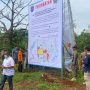 TEGAKKAN ATURAN: Kementerian Agama bersama Pemerintah Kota Depok melayangkan Surat Peringatan ke-2 atau SP2 kepada para penggarap lahan Universitas Islam Internasional Indonesia.