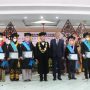 BERLANGSUNG KHIDMAT: Pelaksanaan wisudawaan ke-42 Mahasiswa Universitas Langlangbuana (Unla) Gelombang 1 Tahun Akademik 2022/2023 di Wisma Buana, Sabtu 26 November 2022.