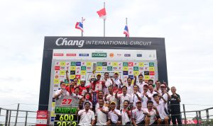 Cetak Sejarah, Andi Gilang Pebalap Astra Honda Juara Asia SS600