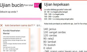 Kumpulan Link Tes di Internet, Lengkap dari Tes Bucin Hingga Ujian IQ